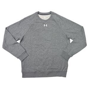 Castlerock (025) - Under Armour Men's Rival Crew Neck Loose Fit Raglan Sleeve Sw